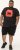 D555 Uxbridge Official AC/DC Band Printed Crew Neck T-Shirt Washed Black TALL SIZES - Pólók - Nagyméretű pólók - 2XL-14XL