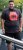 D555 Uxbridge Official AC/DC Band Printed Crew Neck T-Shirt Washed Black TALL SIZES - Pólók - Nagyméretű pólók - 2XL-14XL