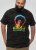 D555 Hendrix Official Jimi Hendrix Printed Crew Neck T-Shirt Black Reno - Zenekaros pólók - 