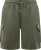 D555 Wigan 1 Elasticated Waist Fleece Cargo Shorts Khaki - Melegítőnadrág & rövidnadrág - Melegítőnadrág & Melegítő Rövidnadrág 2XL-12XL