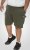 D555 Wigan 1 Elasticated Waist Fleece Cargo Shorts Khaki - Melegítőnadrág & rövidnadrág - Melegítőnadrág & Melegítő Rövidnadrág 2XL-12XL