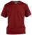 D555 Flyers Crew Neck T-shirt Red - Pólók - Nagyméretű pólók - 2XL-14XL