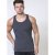 D555 Fabio Tanktop Charcoal - Pólók - Nagyméretű pólók - 2XL-14XL