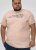 D555 Bournemouth Shoal Of Fish Printed Crew Neck T-Shirt Pink - Pólók - Nagyméretű pólók - 2XL-14XL