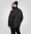 D555 Harborough Quilted Jacket with Corduroy Collar Black - Kabátok - Nagyméretű Kabátok - 2XL-8XL