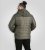 D555 Northfield Hybrid soft shell steppelt kapucnis dzseki khaki - Kabátok - Nagyméretű Kabátok - 2XL-8XL