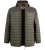 D555 Northfield Hybrid soft shell steppelt kapucnis dzseki khaki - Kabátok - Nagyméretű Kabátok - 2XL-8XL