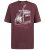 D555 Barnsley Guitar and Amp Crew Neck T-Shirt Burgundy - Pólók - Nagyméretű pólók - 2XL-14XL