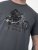 D555 Craig Gorilla Biker Póló Nyomattal Sötétszürke - Pólók - Nagyméretű pólók - 2XL-14XL