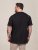 D555 Perkins Nyomott mintás póló Fekete - Pólók - Nagyméretű pólók - 2XL-14XL