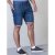 D555 Nate Stretch Denim Shorts - Rövidnadrág - Nagyméretű Rövidnadrág W40-W60