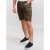D555 Gilbert Stretch Shorts Khaki - Rövidnadrág - Nagyméretű Rövidnadrág W40-W60