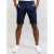 D555 Lopez Stretch Shorts Navy - Rövidnadrág - Nagyméretű Rövidnadrág W40-W60