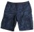 D555 Panther Hawaiian Leaf Ao Print Stretch Chino Shorts - Rövidnadrág - Nagyméretű Rövidnadrág W40-W60