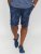 D555 Panther Hawaiian Leaf Ao Print Stretch Chino Shorts - Rövidnadrág - Nagyméretű Rövidnadrág W40-W60