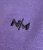 Nora Mikken AGNES Crop Top Purple - Pólók - 