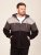 D555 Fitzgerald Zip Through Hoody With Cut & Sew Panels Fekete - Pulóverek & kapucnis pulóverek - Pulóverek & Kapucnis pulóver 2XL-12XL
