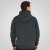 Double Outfitters MTOP-1160 Cipzáras kapucnis pulóver Sötétzöld - Pulóverek & kapucnis pulóverek - Pulóverek & Kapucnis pulóver 2XL-12XL