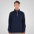 Double Outfitters MTOP-1163 Félcipzáras pulóver Tengerészkék - Pulóverek & kapucnis pulóverek - Pulóverek & Kapucnis pulóver 2XL-12XL