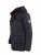 D555 Lonsdale Parka Style Jacket With Embroidery Patch On Sleeve Black - Kabátok - Nagyméretű Kabátok - 2XL-8XL