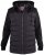 D555 Hampshire Hooded Quilted Jacket Black - Kabátok - Nagyméretű Kabátok - 2XL-8XL