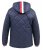 D555 Angus Diamond Quilted Puffer Jacket Navy - Kabátok - Nagyméretű Kabátok - 2XL-8XL