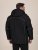 D555 Jamie Soft Shell Detachable Hood Padded Jacket Fekete - Kabátok - Nagyméretű Kabátok - 2XL-8XL