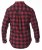 D555 Lawton LS Flannel Shirt Red - Ingek - Ingek 2XL-10XL