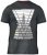 D555 Rox T-shirt Charcoal - Pólók - Nagyméretű pólók - 2XL-14XL