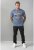 D555 Bradley T-shirt Blue - Pólók - Nagyméretű pólók - 2XL-14XL