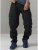 D555 Nelson Stretch Tapered Cargo Pants Black - Farmer & nadrág - Farmer és nadrág - W40-W70
