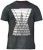 D555 Rox T-shirt Charcoal - Pólók - Nagyméretű pólók - 2XL-14XL