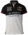 D555 Ernest Polo Black & White - Pólóingek - Galléros Pólók 2XL-8XL - Pólóingek 2XL-8XL