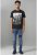 D555 Cain T-shirt Black - Pólók - Nagyméretű pólók - 2XL-14XL