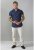 D555 Norman Short Sleeve Oxford Shirt Navy - Ingek - Ingek 2XL-10XL