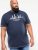 D555 Randwick San Francisco Printed T-Shirt Navy - Pólók - Nagyméretű pólók - 2XL-14XL