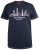 D555 Randwick San Francisco Printed T-Shirt Navy - Pólók - Nagyméretű pólók - 2XL-14XL
