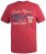 D555 Brisbane Santa Monica Route 66 Printed T-Shirt Red - Pólók - Nagyméretű pólók - 2XL-14XL