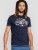 D555 DENTON Motorbike Printed T-Shirt - Pólók - Nagyméretű pólók - 2XL-14XL