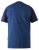D555 Porter Raglan Sleeve Printed T-Shirt Blue - Pólók - Nagyméretű pólók - 2XL-14XL