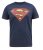 D555 Scampton Official Superman Printed T-Shirt Navy - Pólók - Nagyméretű pólók - 2XL-14XL