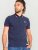 D555 Sloane Polo Shirt With Chest Embroidery Navy - Pólóingek - Galléros Pólók 2XL-8XL - Pólóingek 2XL-8XL