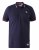 D555 Sloane Polo Shirt With Chest Embroidery Navy - Pólóingek - Galléros Pólók 2XL-8XL - Pólóingek 2XL-8XL