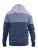 D555 Columbus Cut And Sew Panelled Zip Through Hoody Blue - Pulóverek & kapucnis pulóverek - Pulóverek & Kapucnis pulóver 2XL-12XL