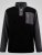 D555 Daly Quarter Zip Fleece Sweatshirt Fekete/Szürke - Pulóverek & kapucnis pulóverek - Pulóverek & Kapucnis pulóver 2XL-12XL