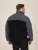 D555 Daly Quarter Zip Fleece Sweatshirt Fekete/Szürke - Pulóverek & kapucnis pulóverek - Pulóverek & Kapucnis pulóver 2XL-12XL
