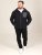 D555 Damien Micro Fleece Zip Through Hoody Fekete/Szürke - Pulóverek & kapucnis pulóverek - Pulóverek & Kapucnis pulóver 2XL-12XL