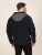 D555 Damien Micro Fleece Zip Through Hoody Fekete/Szürke - Pulóverek & kapucnis pulóverek - Pulóverek & Kapucnis pulóver 2XL-12XL
