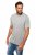 JP1880 702415 V-nyakú póló Szürke melírozott - Pólók - Nagyméretű pólók - 2XL-14XL
