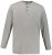 JP1880 702555 Hosszú ujjú Henley póló Szürke melírozott - Pólók - Nagyméretű pólók - 2XL-14XL